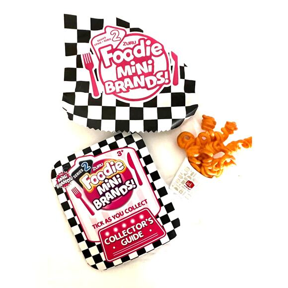 💜 3/$25 💜 Zuru Curly Fries Foodie Mini Brands Frozen Moments Jack In The Box - Picture 5 of 6